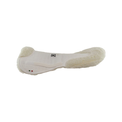 ANATOMICAL WOOL CUT RAISED PAD.