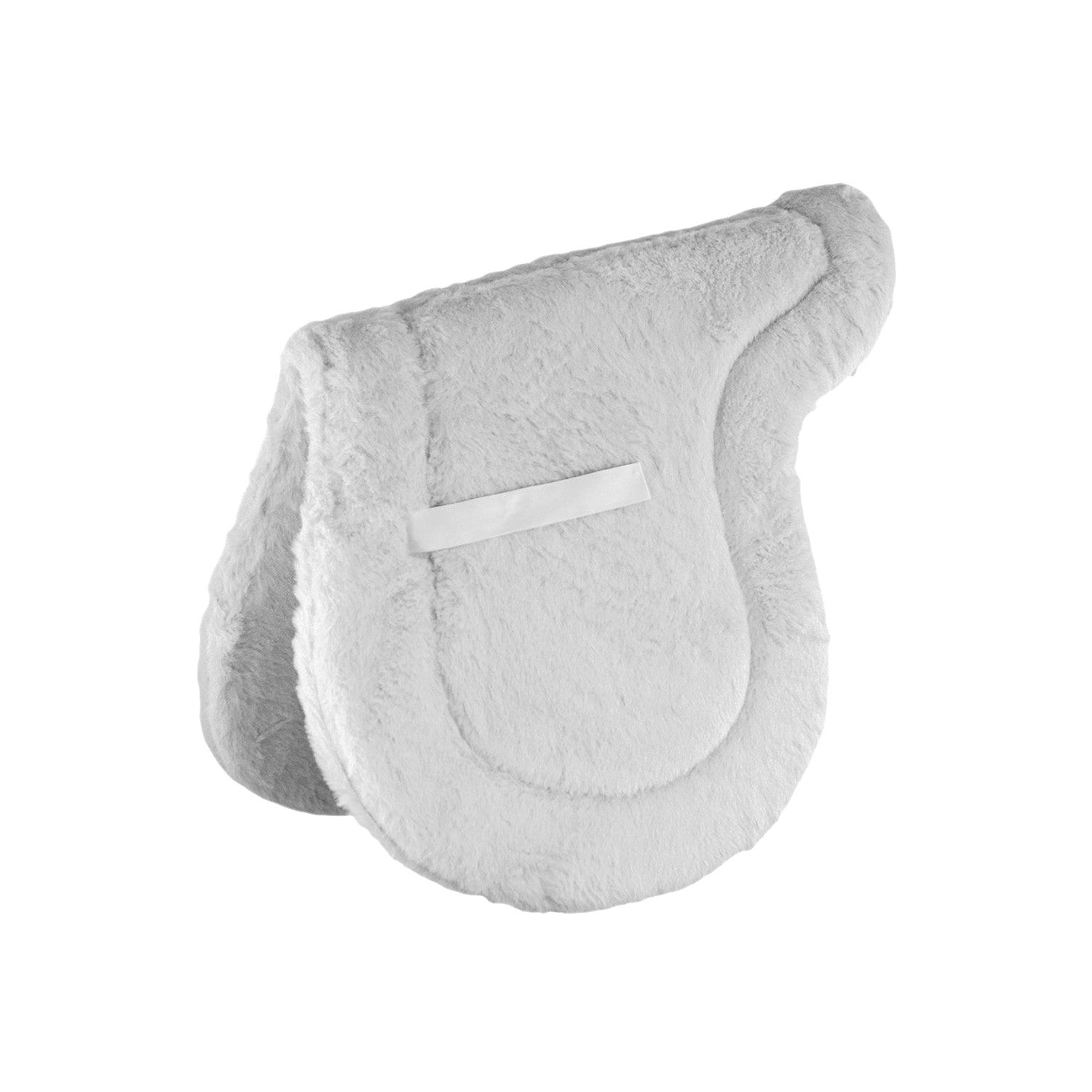 SYNTHETIC FLEECE SHAPED SADDLE PAD.