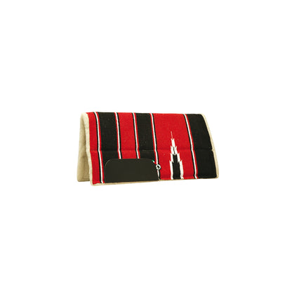 PONY SADDLE PAD W/SYNT FLEECE BOTTOM.