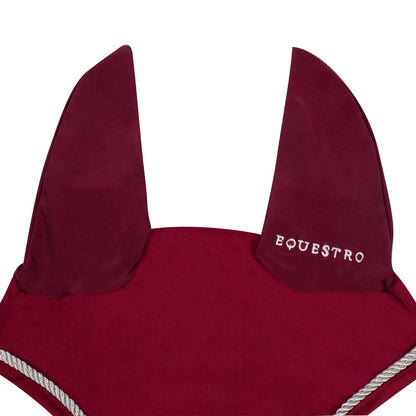 Equestro Fly Veil In Cotton With Central Logo