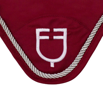 Equestro Fly Veil In Cotton With Central Logo