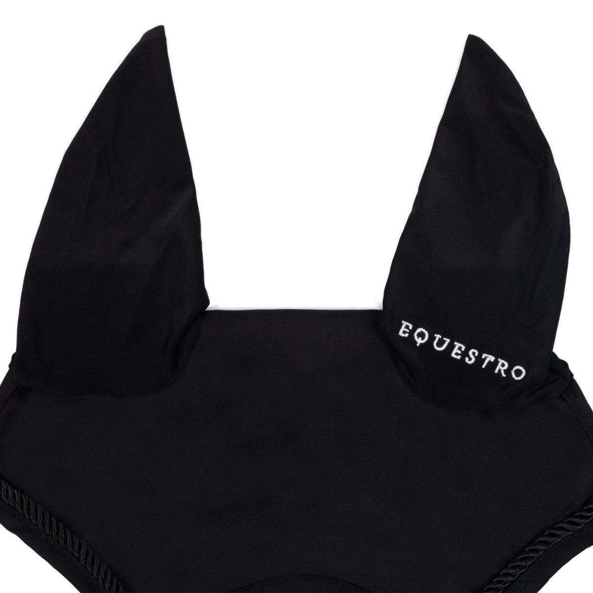 Equestro Fly Veil In Cotton With Central Logo