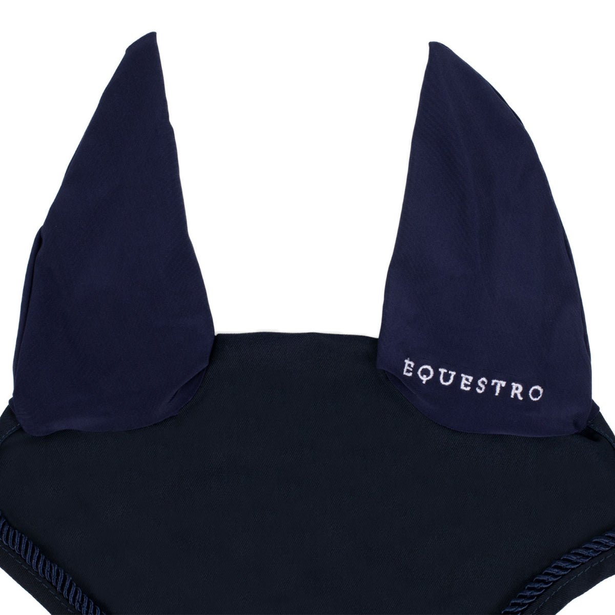 Equestro Fly Veil In Cotton With Central Logo