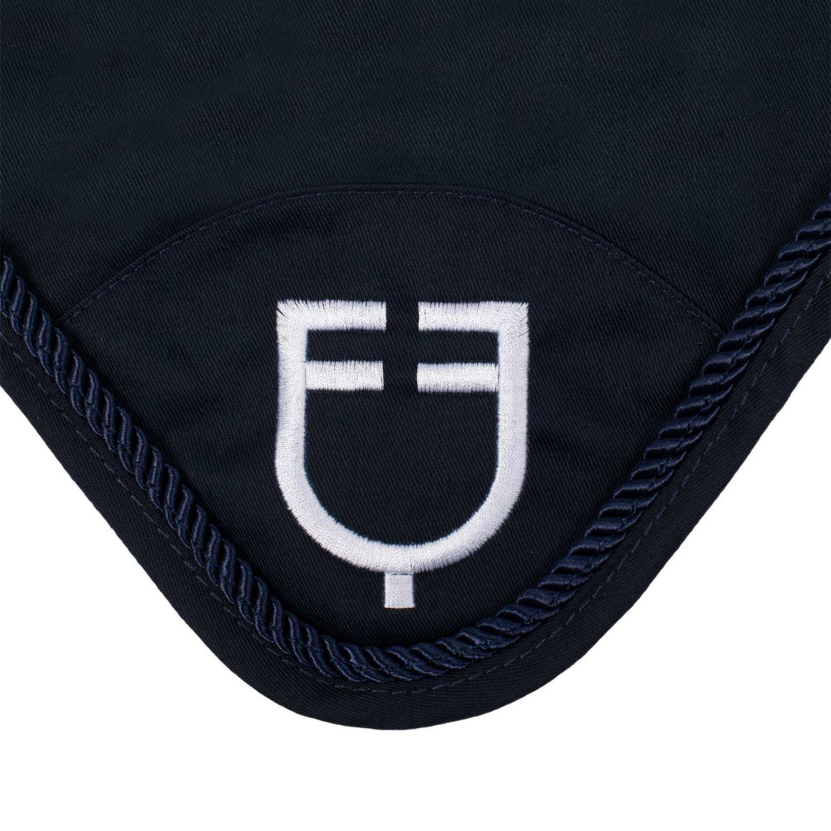 Equestro Fly Veil In Cotton With Central Logo