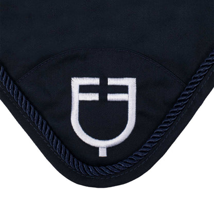 Equestro Fly Veil In Cotton With Central Logo