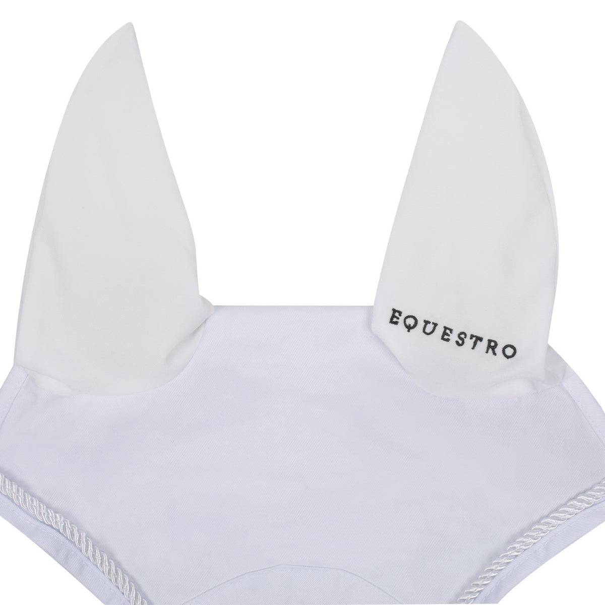 Equestro Fly Veil In Cotton With Central Logo