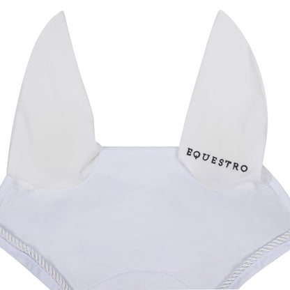 Equestro Fly Veil In Cotton With Central Logo