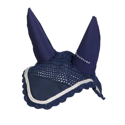 Knitted fly veil with cordura fabric.