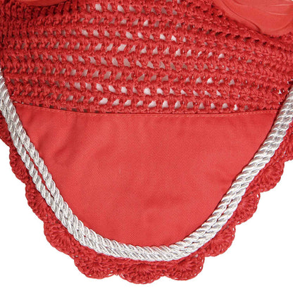 Equestro Knitted Fly Veil With Cordura Fabric