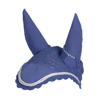 Knitted fly veil with cordura fabric.