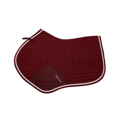 Equestro Shaped Jumping Saddle Pad In Cotton