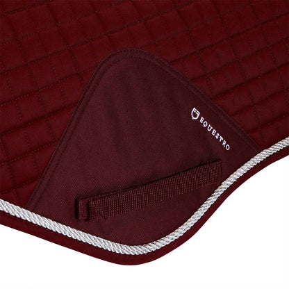 Equestro Shaped Jumping Saddle Pad In Cotton