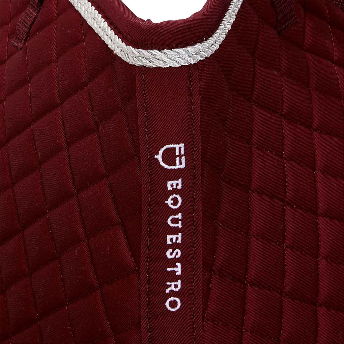 Equestro Shaped Jumping Saddle Pad In Cotton