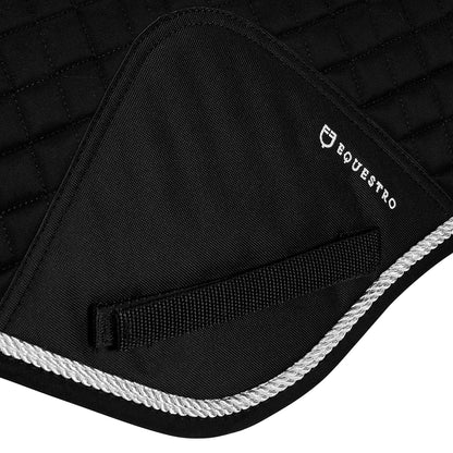 Equestro Shaped Jumping Saddle Pad In Cotton