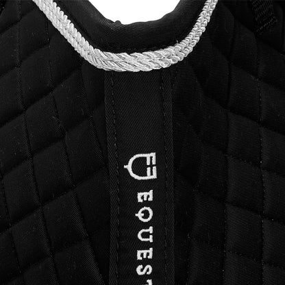 Equestro Shaped Jumping Saddle Pad In Cotton