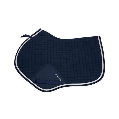 Equestro Shaped Jumping Saddle Pad In Cotton