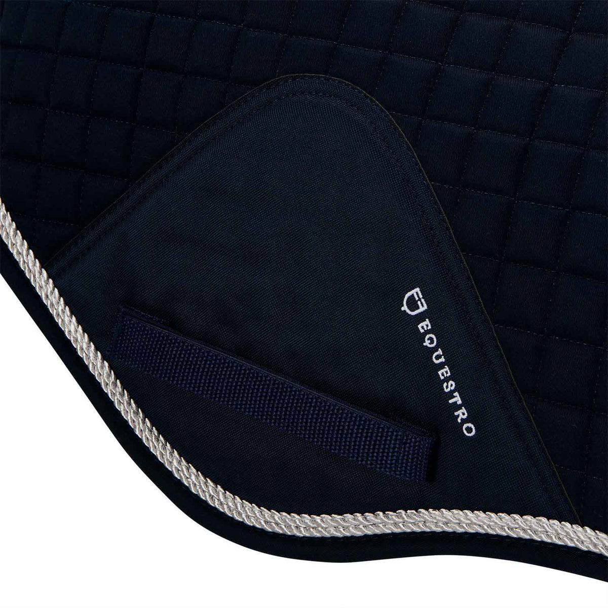 Equestro Shaped Jumping Saddle Pad In Cotton