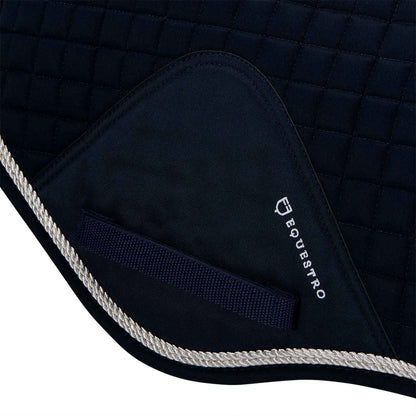 Equestro Shaped Jumping Saddle Pad In Cotton