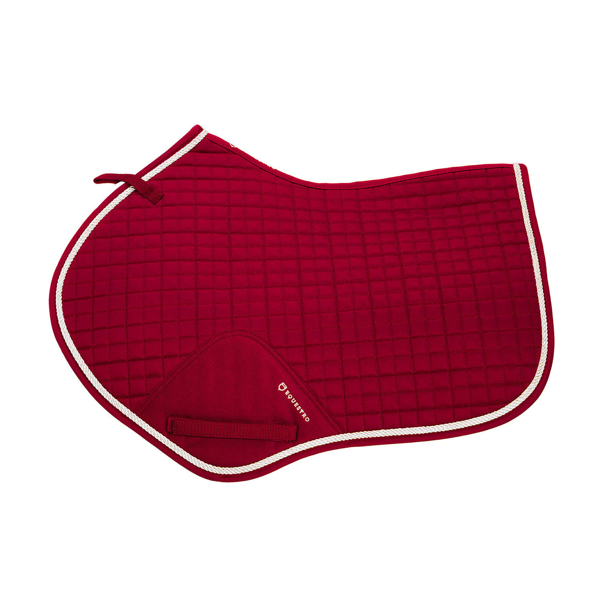 Equestro Shaped Jumping Saddle Pad In Cotton