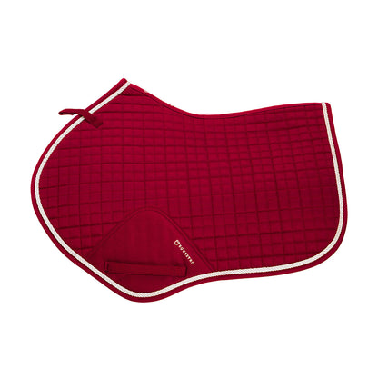 Equestro Shaped Jumping Saddle Pad In Cotton