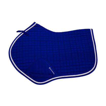 Equestro Shaped Jumping Saddle Pad In Cotton