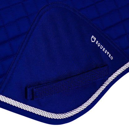 Equestro Shaped Jumping Saddle Pad In Cotton