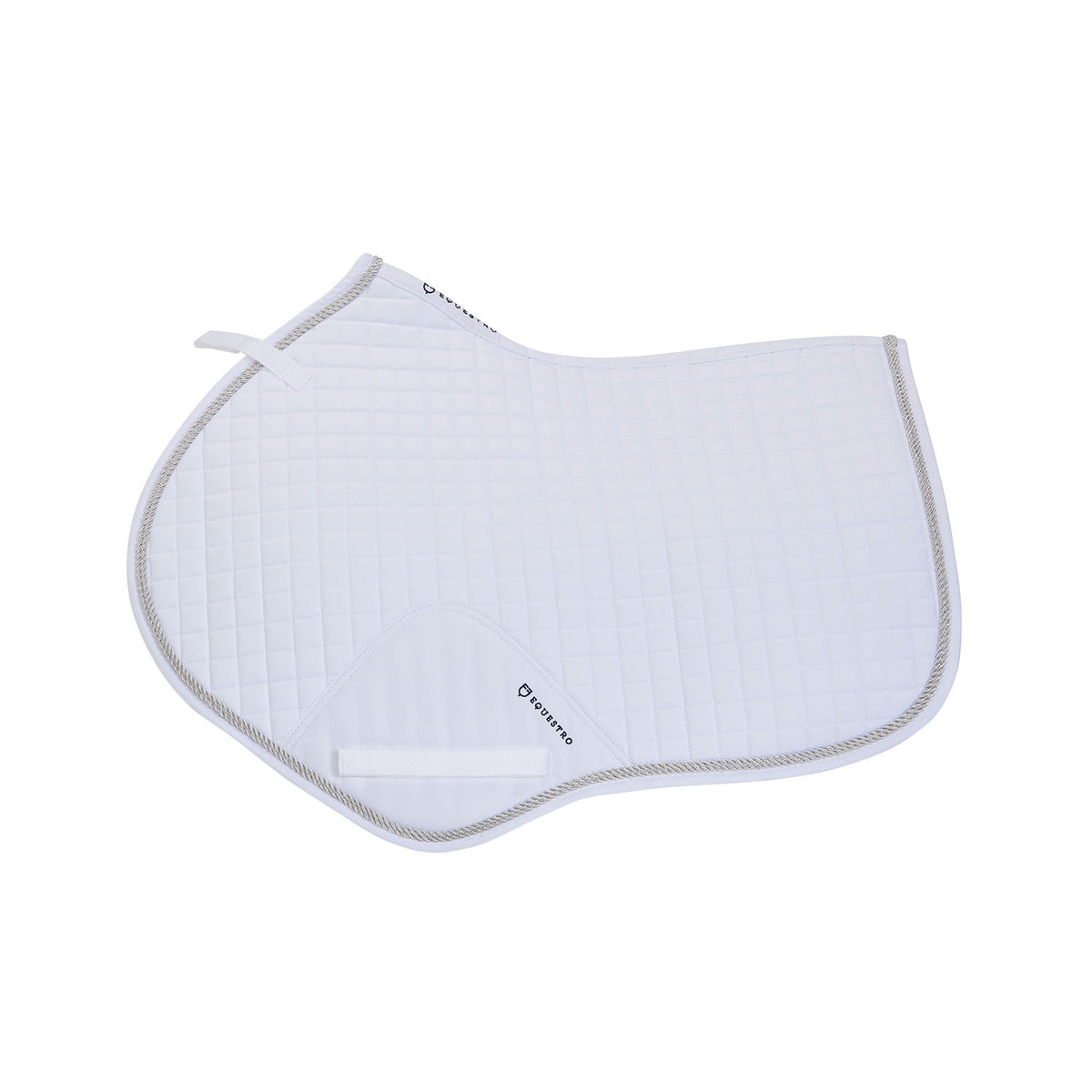 Equestro Shaped Jumping Saddle Pad In Cotton