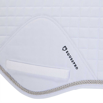 Equestro Shaped Jumping Saddle Pad In Cotton
