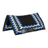 WESTERN SHOW SADDLE PAD IN WOOL WITH DRY F PADDING.