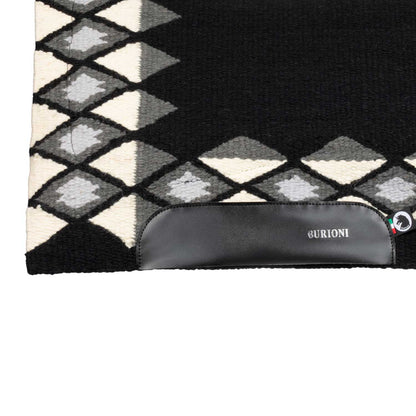 WESTERN SHOW SADDLE PAD IN WOOL WITH DRY F PADDING