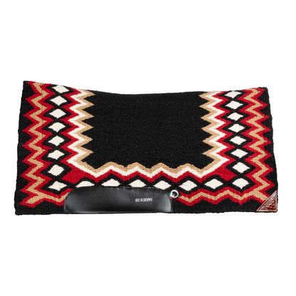 WESTERN SHOW SADDLE PAD IN WOOL WITH DRY F PADDING