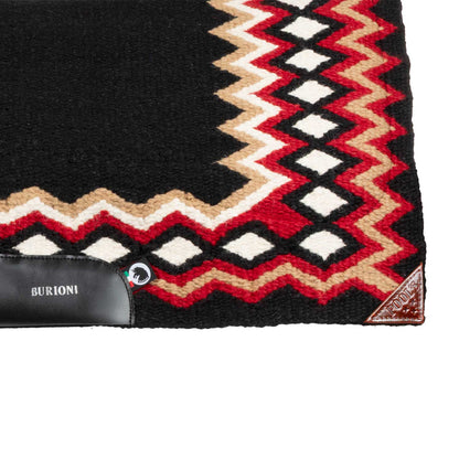 WESTERN SHOW SADDLE PAD IN WOOL WITH DRY F PADDING