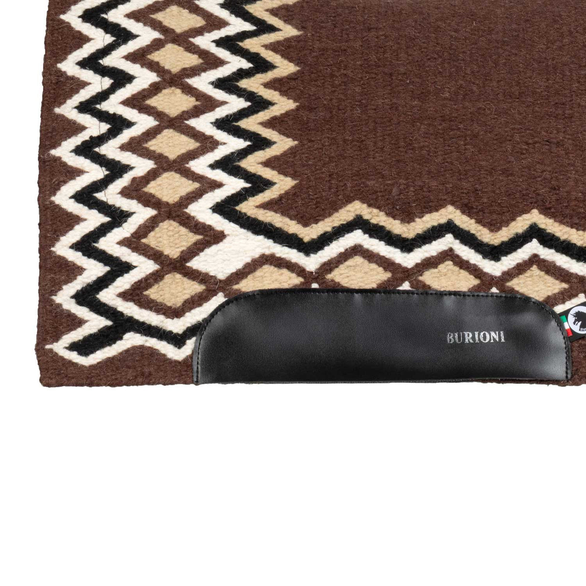 WESTERN SHOW SADDLE PAD IN WOOL WITH DRY F PADDING