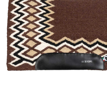 WESTERN SHOW SADDLE PAD IN WOOL WITH DRY F PADDING
