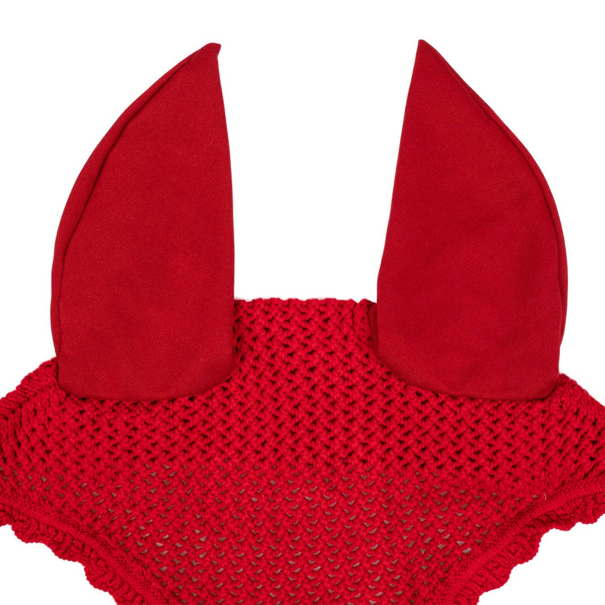 Cotton fly veil with elastic ears