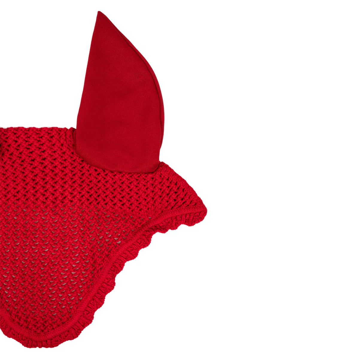Cotton fly veil with elastic ears