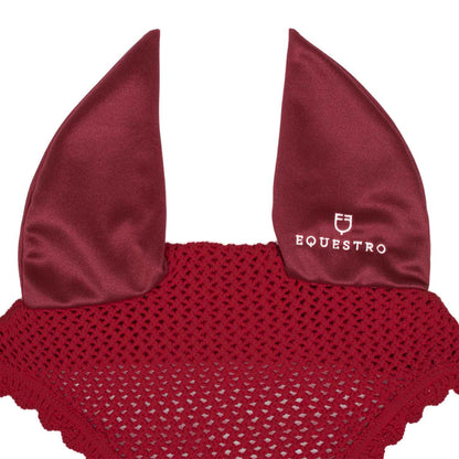 Equestro Knitted Fly Veil With Elastic Ears