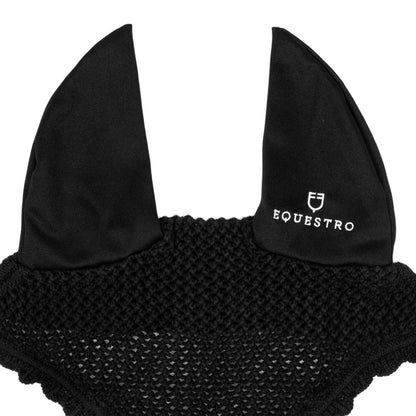 Equestro Knitted Fly Veil With Elastic Ears