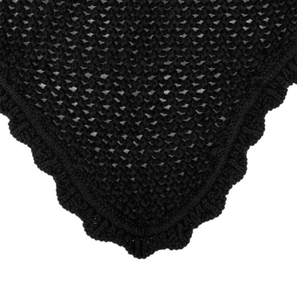 Equestro Knitted Fly Veil With Elastic Ears