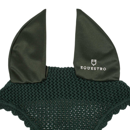Equestro Knitted Fly Veil With Elastic Ears