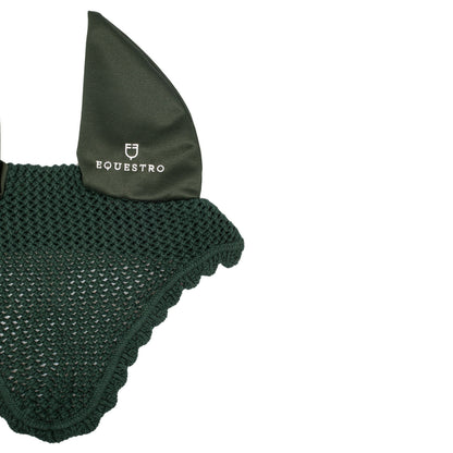 Equestro Knitted Fly Veil With Elastic Ears