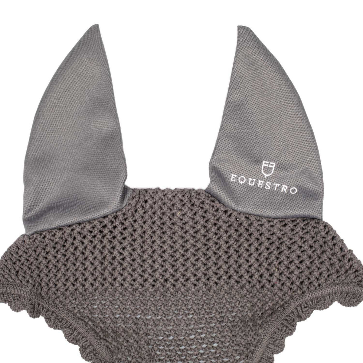 Equestro Knitted Fly Veil With Elastic Ears