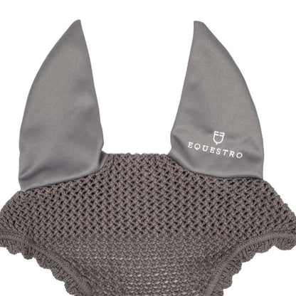 Equestro Knitted Fly Veil With Elastic Ears
