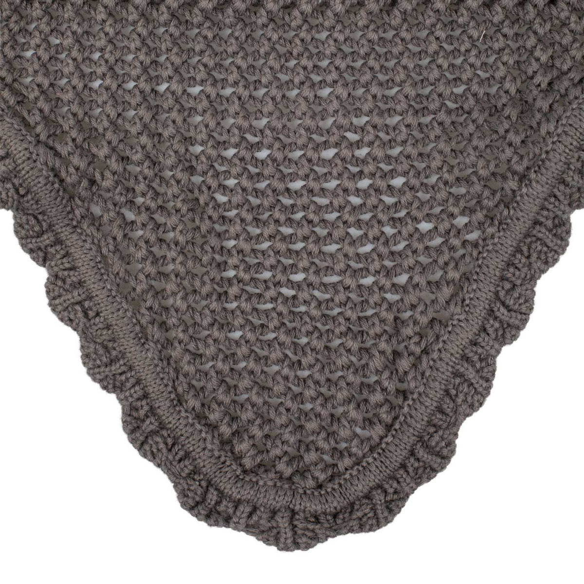 Equestro Knitted Fly Veil With Elastic Ears