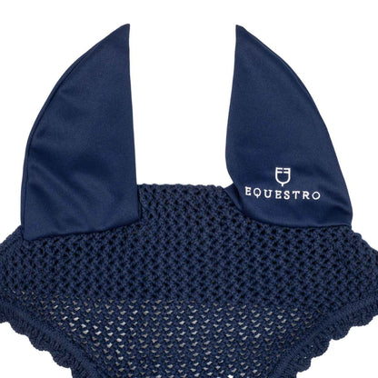 Equestro Knitted Fly Veil With Elastic Ears