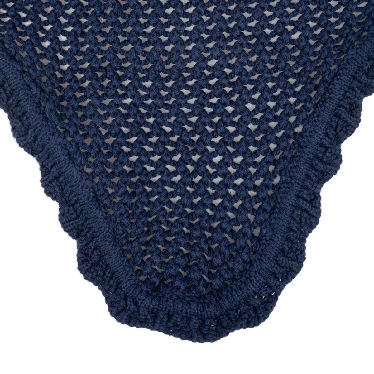 Equestro Knitted Fly Veil With Elastic Ears