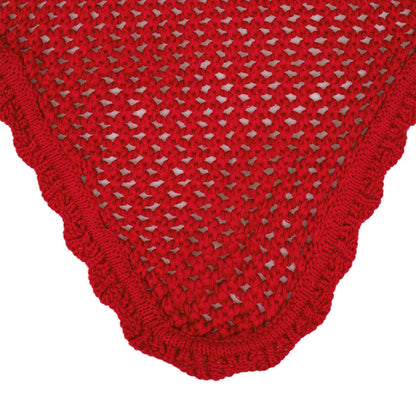Equestro Knitted Fly Veil With Elastic Ears