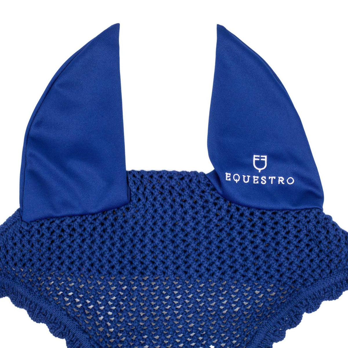 Equestro Knitted Fly Veil With Elastic Ears