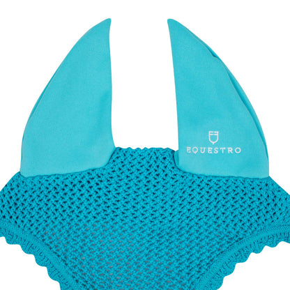 Equestro Knitted Fly Veil With Elastic Ears