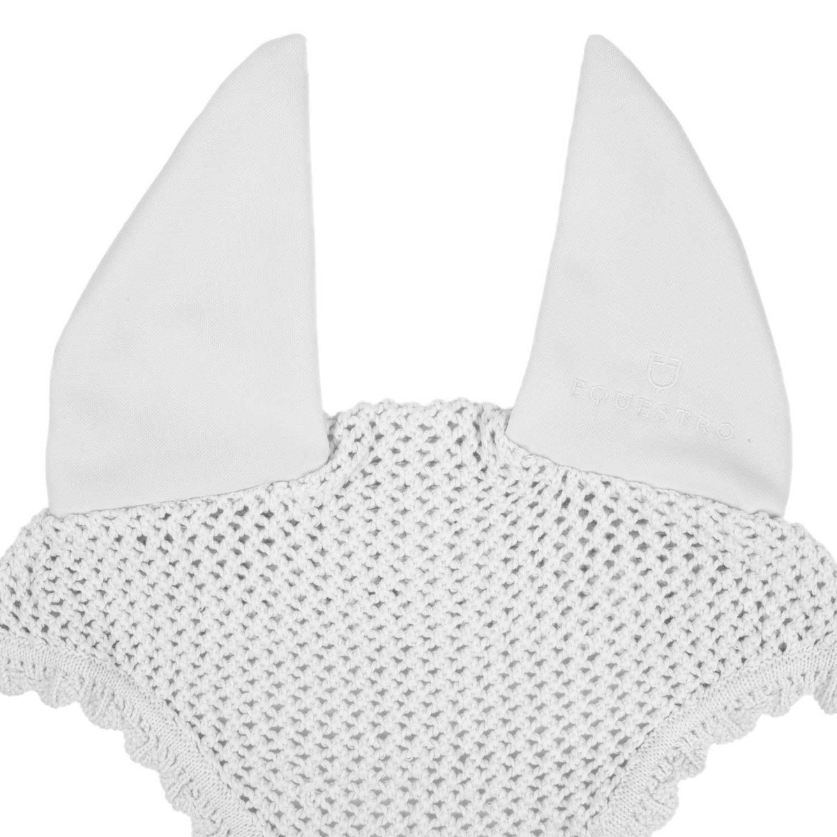 Equestro Knitted Fly Veil With Elastic Ears